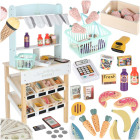 LULILO Melo puidust turulett koos kassaga