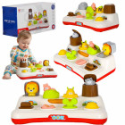 Edukatiivne mänguasi hüppavad loomad valgus heli