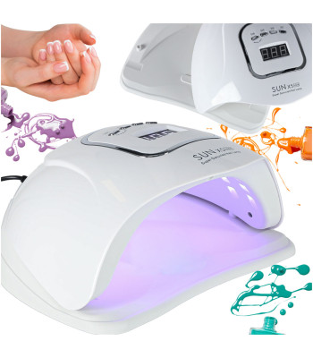 UV-küünelamp hübriidlaki ja geeli jaoks, Sun X5, 45 LED, 150W