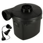 Elektriline pump madratsitele, pallidele, kummipaatidele ja basseinidele, kaasaskantav, 2-in-1, otsikud, 12V/240V