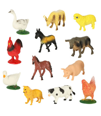 Taluloomade hariduslikud figuurid, 12 tk