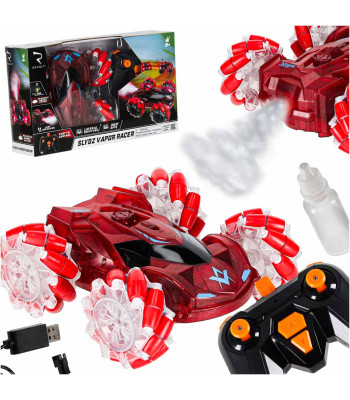 Kaugjuhitav driftiv maastikuauto, punane – Drift Off-Road REVOLT Slydz Vapor Racer 360