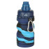 Kokkupandav silikoonist veepudel BPA FREE sinine 500ml