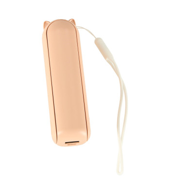 Kaasaskantav kokkupandav USB-ventilaator, roosa – mini