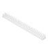 Plastikust tihedad valged linnutõrjeogad – 8 elementi, 43 cm