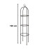 Metallist aiapergola LUARO ronitaimedele – 195 cm