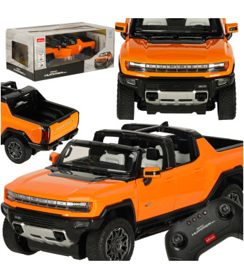 Kaugjuhitav auto Rastar Hummer EV oranž 93000 1:16
