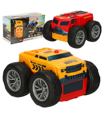 Kaugjuhitav päästeauto 360° pöörlemise ja 4WD-ga – Revolt 2 Sided Rescue Racer