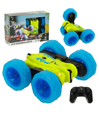 Kaugjuhitav RC-auto REVOLT Flip Speeder Lights 2.4GHz LED maastikusõitudeks ja 360° akrobaatikaks TG1023