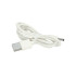 Laste silikoonist puutetundlik öölamp USB, valge lamav kassike