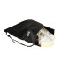 Jalanõude nöörkott ST. Right SO1 SHINY SNAKE, must, 34 cm x 43 cm