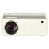 Kaasaskantav LED-TFT-LCD-projektor, valge, USB, 20W, 16:9, 1920x1080