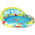 Laste täispuhutav bassein kujundisorteerija ja padjaga BESTWAY 52378 120 cm x 117 cm x 46 cm