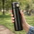 Termokruus huulikuga LED, must, 350 ml