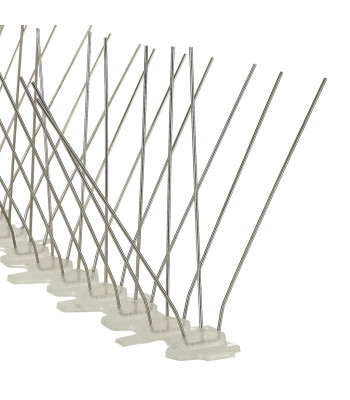Metallist linnupeletuspiid tuvidele 50cm x 11cm x 4cm