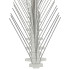 Metallist linnupeletuspiid tuvidele 50cm x 11cm x 4cm