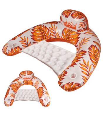 Täispuhutav veetool-lamamistool, oranž