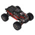 Kaugjuhitav auto, punane, 2.4G, 4CH, 52 km/h, Q901 1:16
