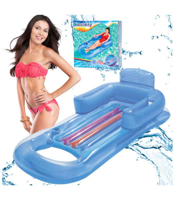 Täispuhutav madrats-tool, sinine BESTWAY 43028