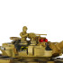 Kaugjuhitav RC-tank War Tank, kõrbevärvi, 2.4 GHz, 9993