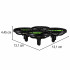 RC-droon Headless Syma X26 2,4Ghz