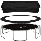 Batuudi kate 244 cm must TP-8FT