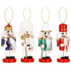 Pähklipureja Jõulukaunistus 10 cm 4 tk