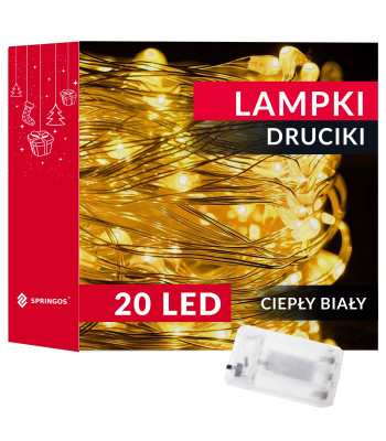 Mikrolambid 20 LED-dioodiga
