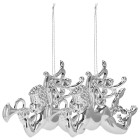 Jõulukaunistused 13x7,5x2 cm 2 tk