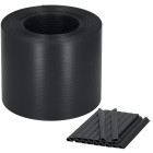 Aia lint 20 klambriga, 0,19 x 35 m (1200g/m²), Springos, must 
