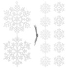 õulukaunistused - lumehelbed Springos CA0750 10cm 12 tk