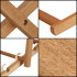 Puidust tool Springos DC0012 OXFORD23 oranž