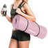 Universaalne treeningmatt fitnessile, joogale, pilatesele Springos YG0030, 183 cm, roosa