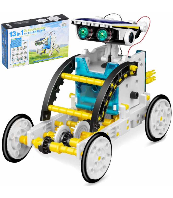 Päikesepaneeliga DIY robotikomplekt