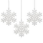 Jõulukaunistused Tähed 9,5 cm 3 tk