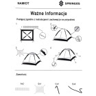 2-kohaline sinine matkatelk Springos PT007