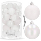 Springos plastist jõulukaunistuste komplekt