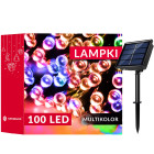 Päikesepatareiga LED valguskett