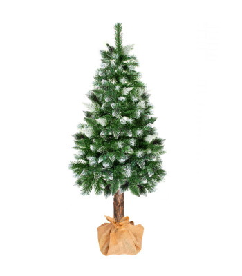 Jõulupuu tüvel Springos CT0179 180 cm lumega kaetud