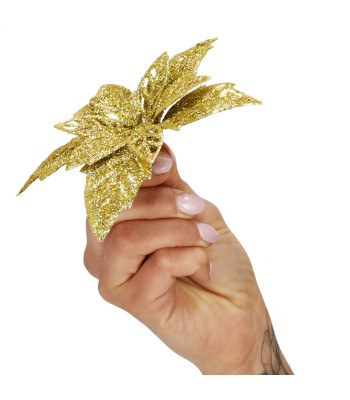 Betlehemi täht, kunstlill poinsettia Springos CA1291