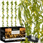 LED-girland Ruskuse kunstlehtedega, valgusdekoratsioon Springos CL4125