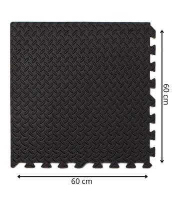 Treeningmatt pusletükkidega Springos FM0004 60x60 cm 4 tk