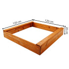 Puidust liivakast Springos SBX120SI 120x120cm