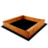 Puidust liivakast Springos SBX120SI 120x120cm