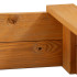 Puidust liivakast Springos SBX120SI 120x120cm