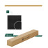 Puidust liivakast Springos SBX120SI 120x120cm