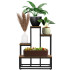 Metallist lillealus 67 cm 4 riiuliga, loft-stiilis, mitmetasandiline, moodne