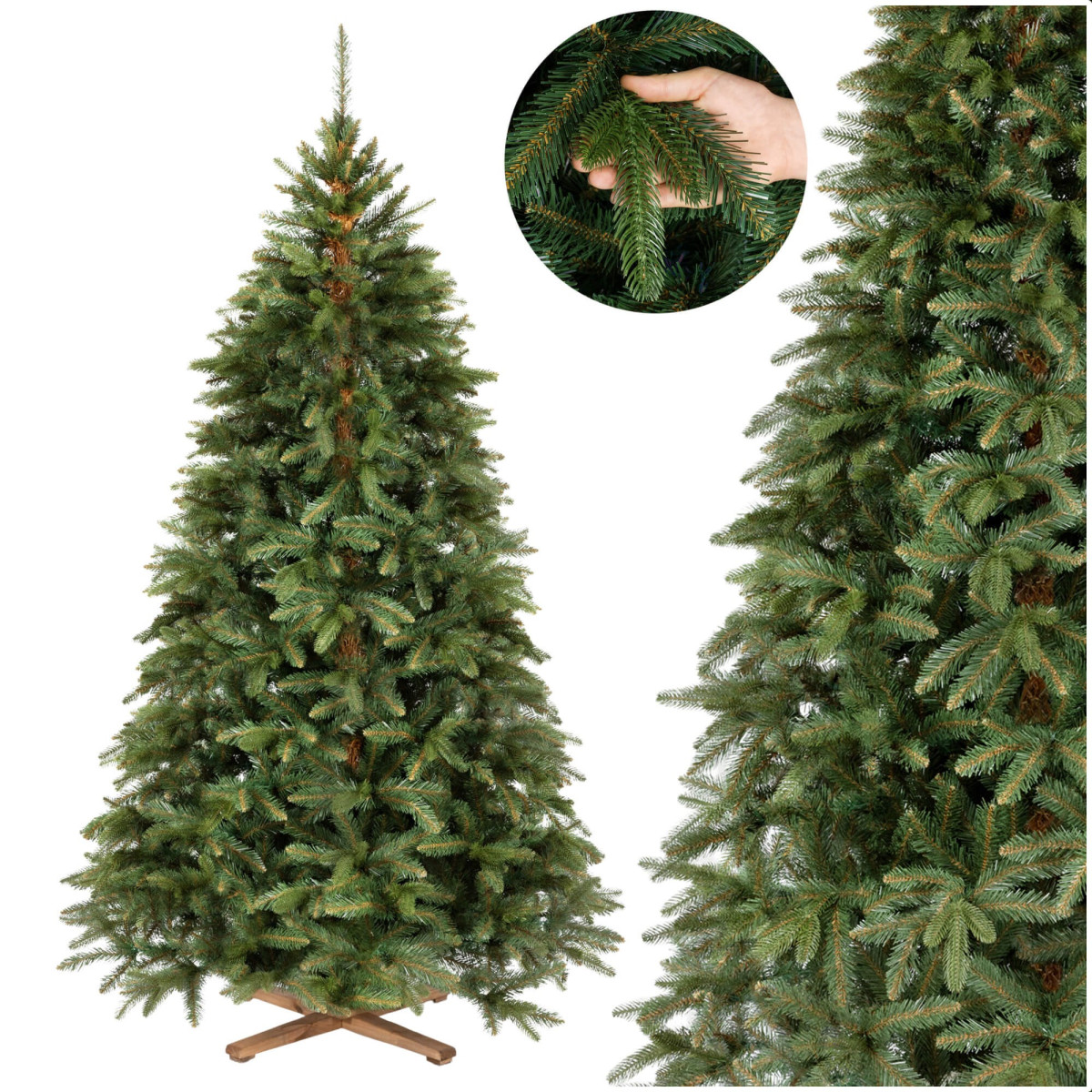 Tehiskuusk Springos CT0237, Siberi kuusk PE Premium, 220 cm