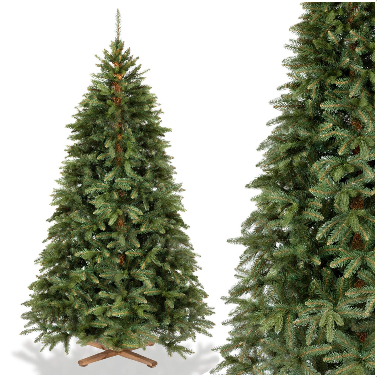 Tehiskuusk Springos CT0237, Siberi kuusk PE Premium, 220 cm