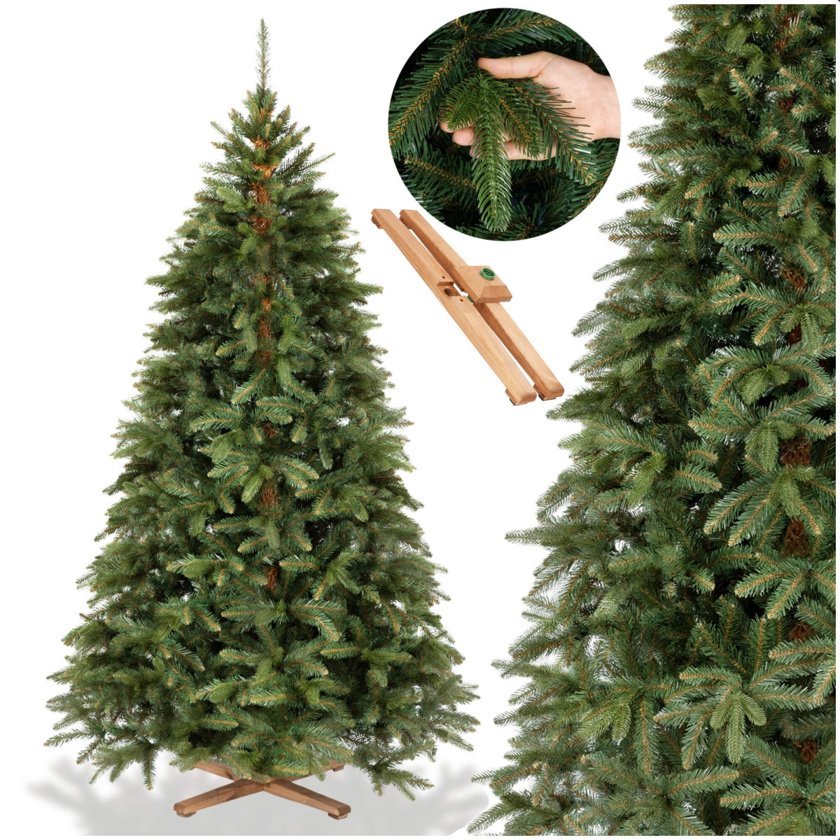 Tehiskuusk Springos CT0237, Siberi kuusk PE Premium, 220 cm